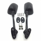 Set of 2 Black Rear View Mirrors for Honda (2010–2012)