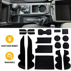 Liner Insert for Toyota Tacoma (2016–2022) Cup and Door Center Console Black