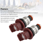 2X Fuel Injectors 275500460 for Seadoo GTX/RX/LRV/XP/3D (2000–2007)