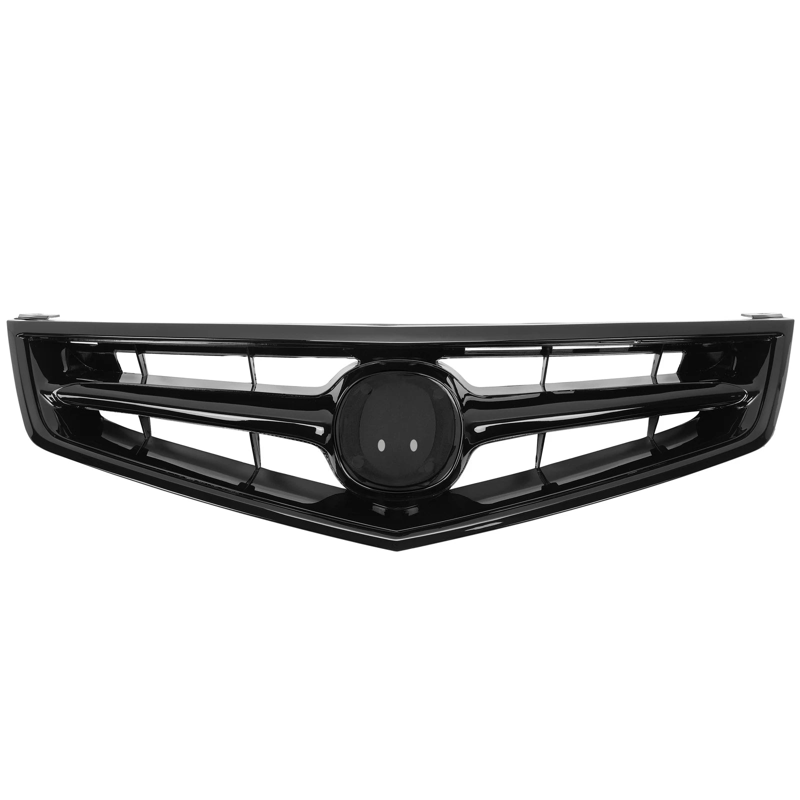 Front Upper Bumper Grille Grill w/Molding for Acura TSX (2006–2008)