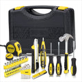46-Piece Household Toolbox Set - Screwdrivers, Hammers, Pliers, Hex Keys