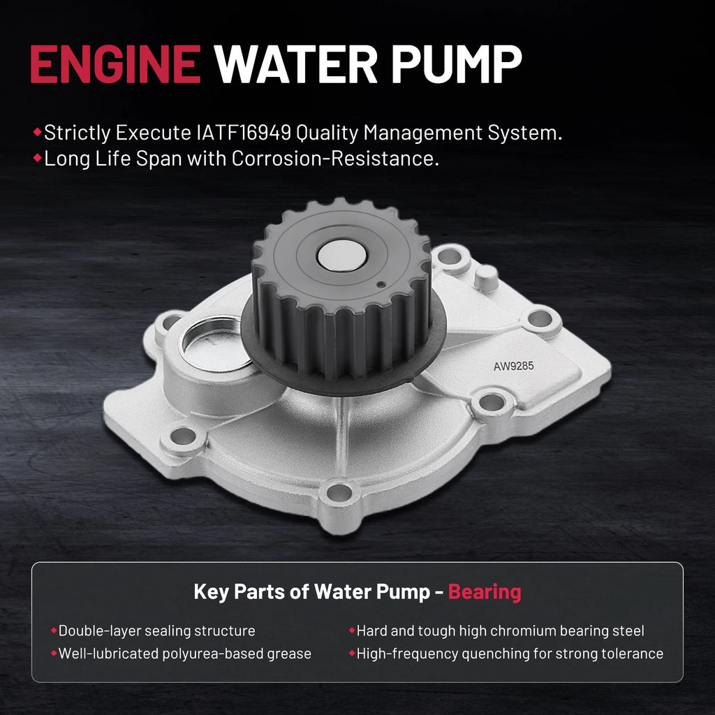 Engine Timing Belt Kit with Water Pump for Volvo S70 (1998-2000)