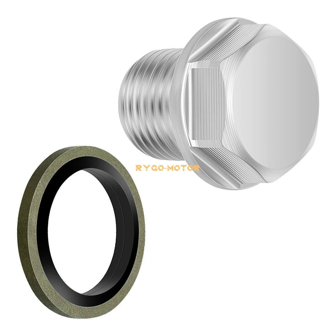 Oil Drain Plug & Gasket for Suzuki GSXR 600 750 1000 Hayabusa (2001–2023)