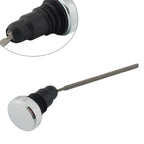 Oil Dipstick Plug for Harley Dyna Fat Bob EFI FXDF, Street Bob FXDB (2008–2017) Chrome