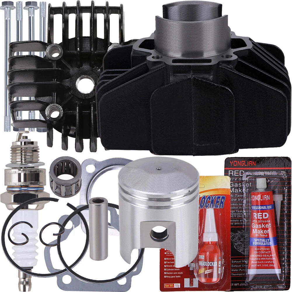 Cylinder Piston Top End Kit for Yamaha YT60 YF60 Tri-Zinger 1984–1986