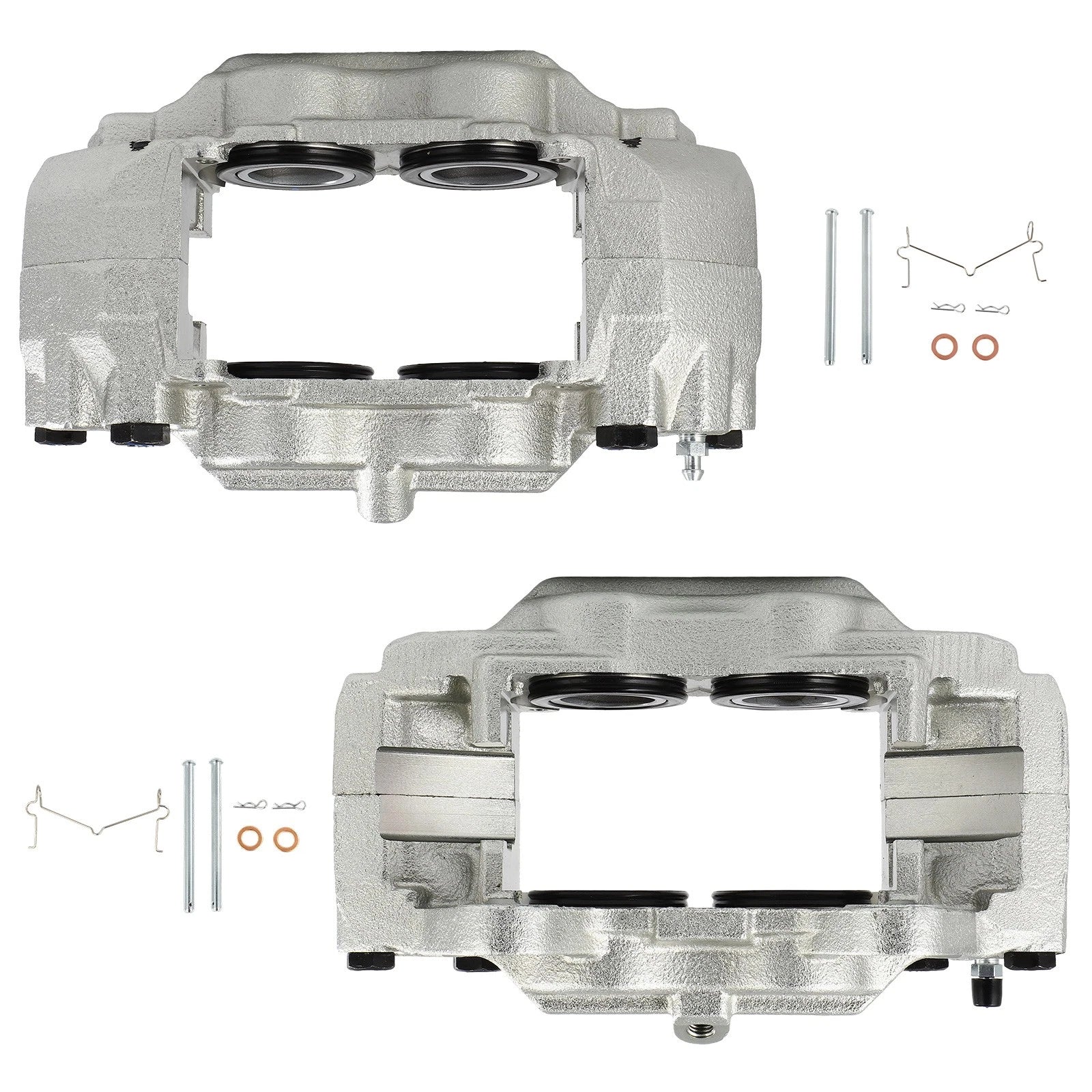 Front Brake Calipers for Hummer H3, H3T (2006–2010) - Set of 2