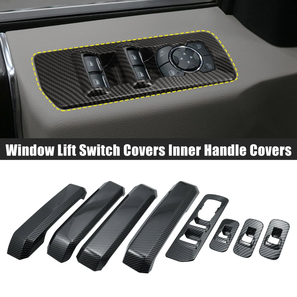 Set of 2 Window Lift Switch Covers for Ford F-150 (2015–2019)