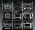 10.33'' Car Stereo GPS Navigation for Jeep Wrangler, Dodge RAM (2011-2023)