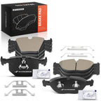 8x Front & Rear Ceramic Brake Pads for BMW 750iL (1995–2001)