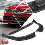 STP-Style Matte Black Front Bumper Body Kit Spoiler Lip for Optima SX SXL (2016–2018)