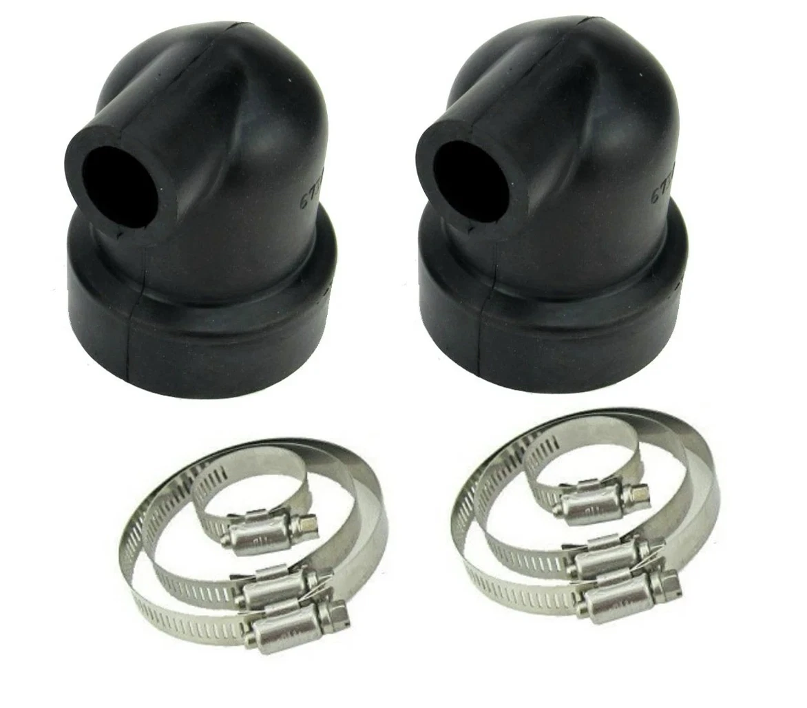 2X Heat Exchanger Cap & Clamps for Volvo Penta MD2010 (2010–2010)