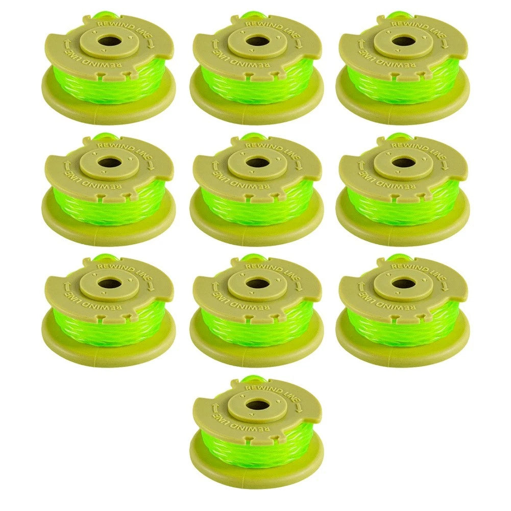 Spool for Trimmer Line AC80RL3 (10 Pack) 2X 334cm Compatible with 18V 24V 40V