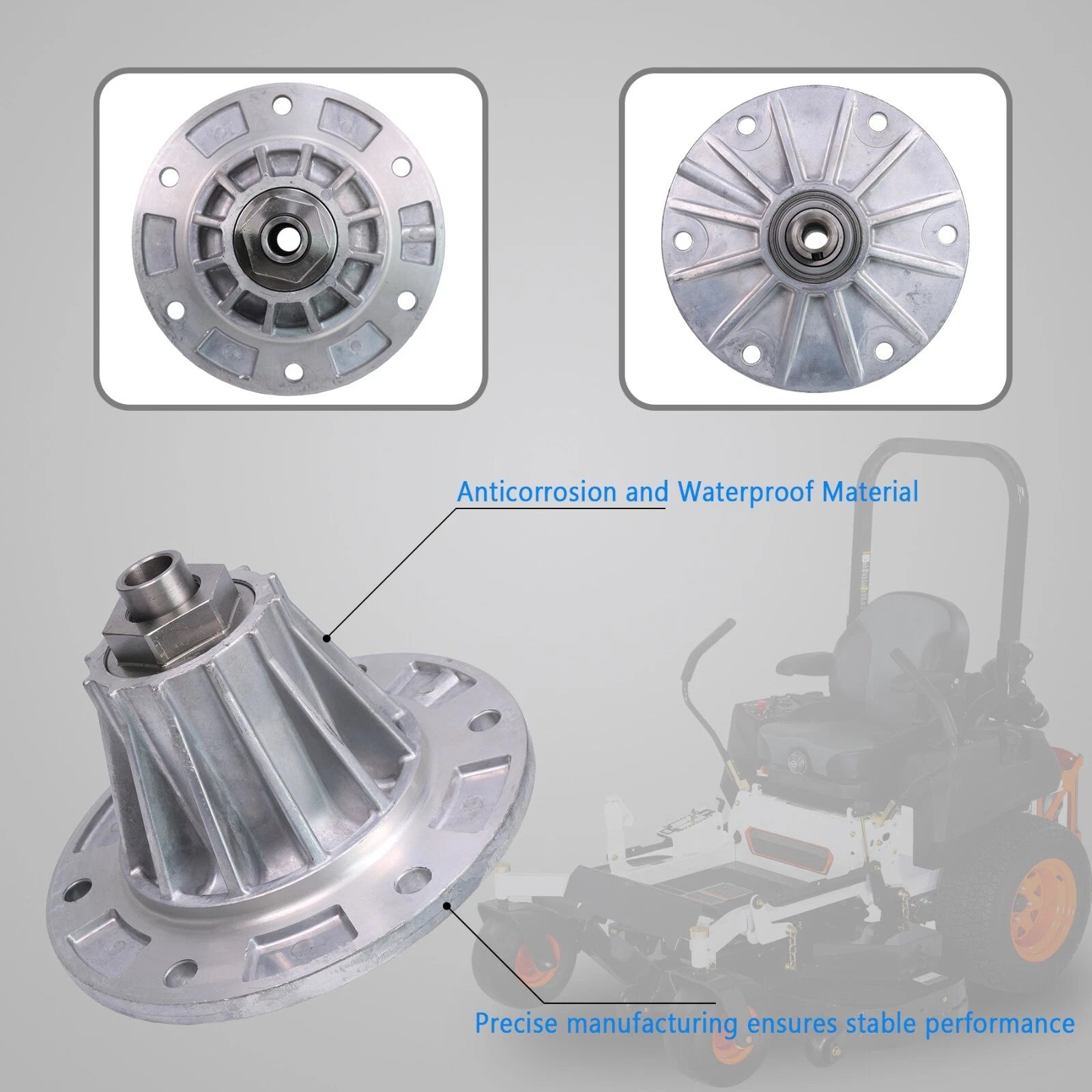 Mower Spindle Assembly for Bobcat 4171231 (Fits Various Models)