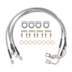 24 Inch Front 22.5 Inch Rear Brake Lines for Jeep Wrangler JK (2007–2018)