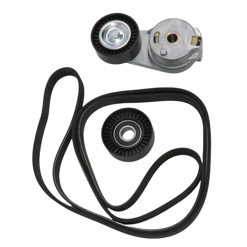 3X Serpentine Belt Tensioner Pulley Kit for Jeep Chrysler Dodge Charger Magnum