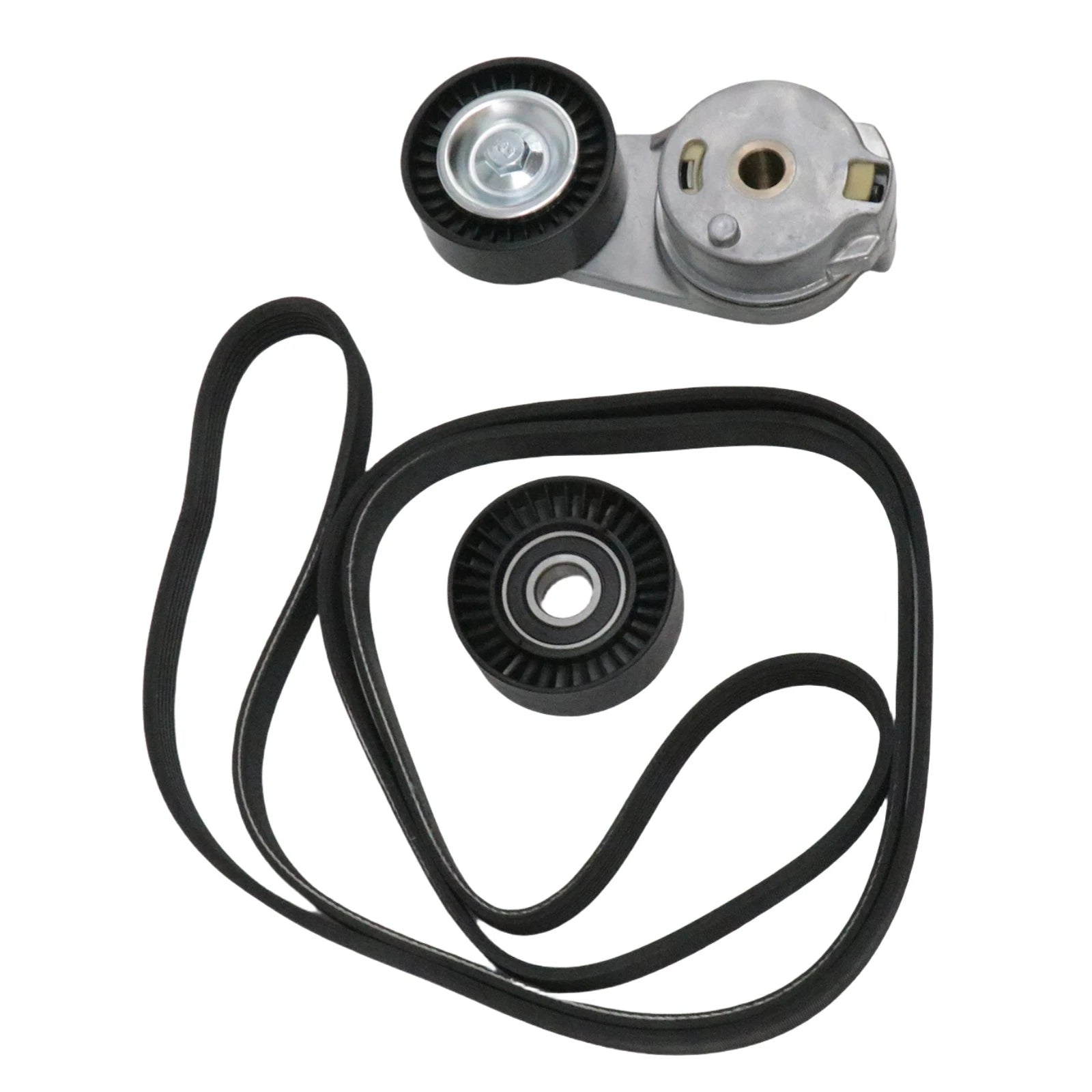 3X Serpentine Belt Tensioner Pulley Kit for Jeep Chrysler Dodge Charger Magnum