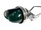 Incandescent Mini Auxiliary Light Green Watermelon Lens with Visor for Universal