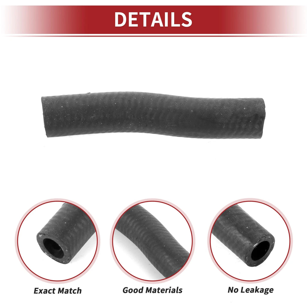 Heater Hose for Nissan Altima (2002–2007) No. 213068J100 Rubber Black