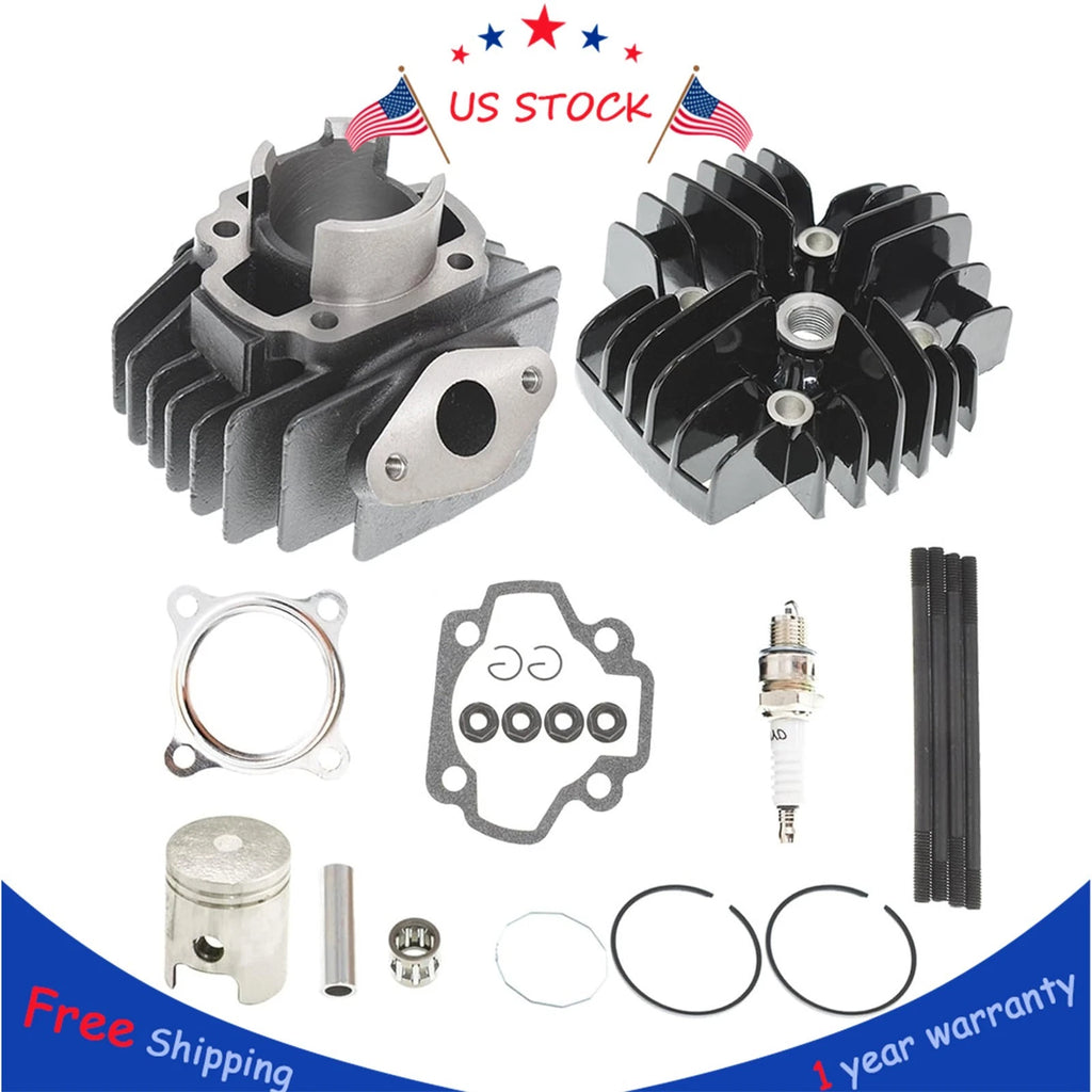 Big Bore Cylinder Piston Gasket Kit for Yamaha PW50 (1981–2009)