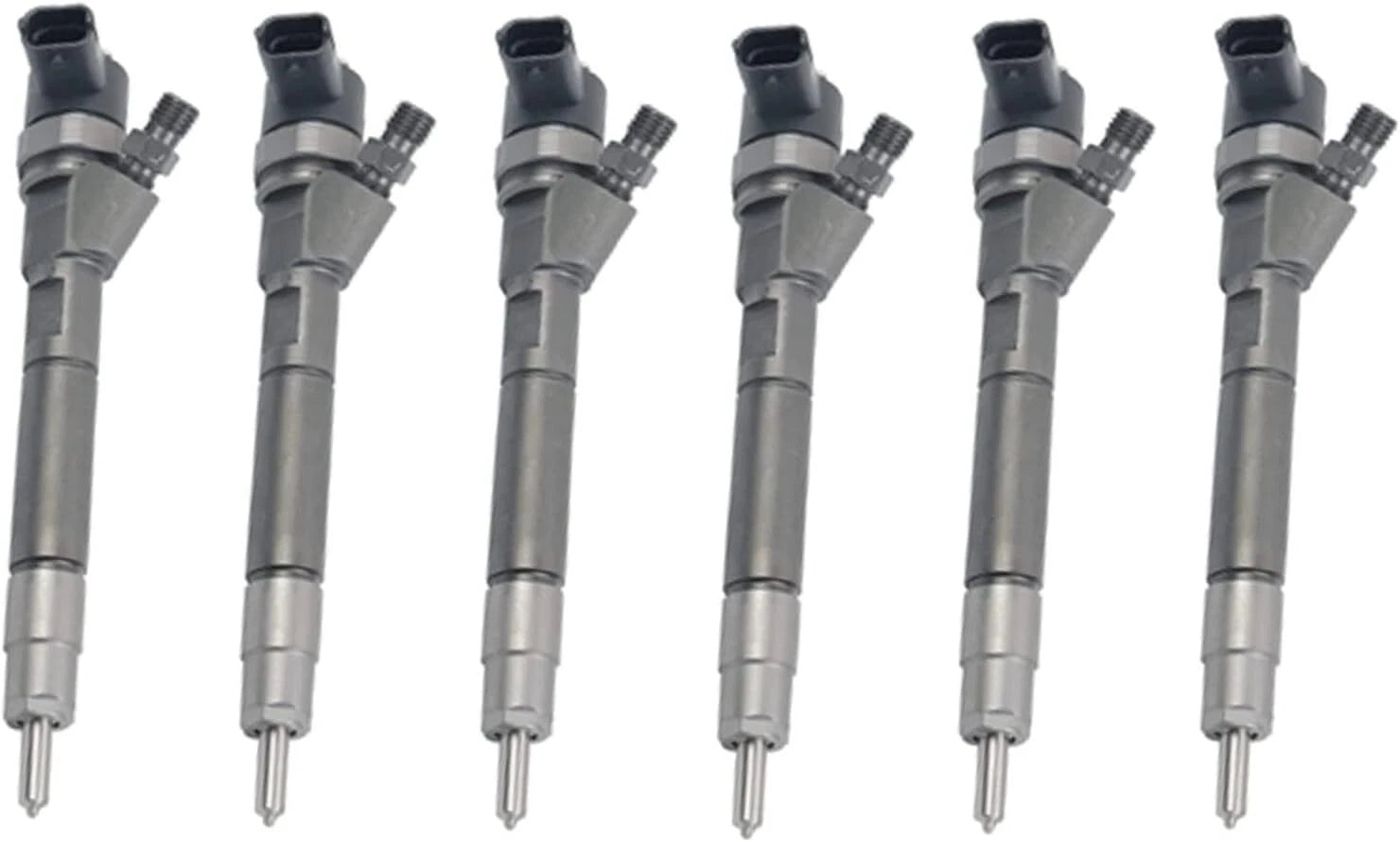 Set of 6 Fuel Injectors 2645A745 2645A733 for Caterpillar Perkins C6.6 1106D-E66TA