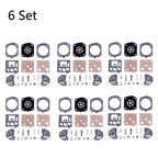 6X Carburetor Gasket Kit for Husqvarna 257, 250R, Poulan 2800, 3300 (Walbro K20-HDA)