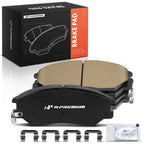 Set of 4 Front Ceramic Brake Pads for Kia Amanti (2004–2006) Hyundai XG350 (2003–2005)