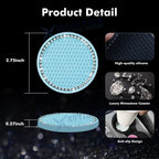 2.75 Inch Silicone Bling Car Cup Holder Insert Coaster for Auto Interior (-)