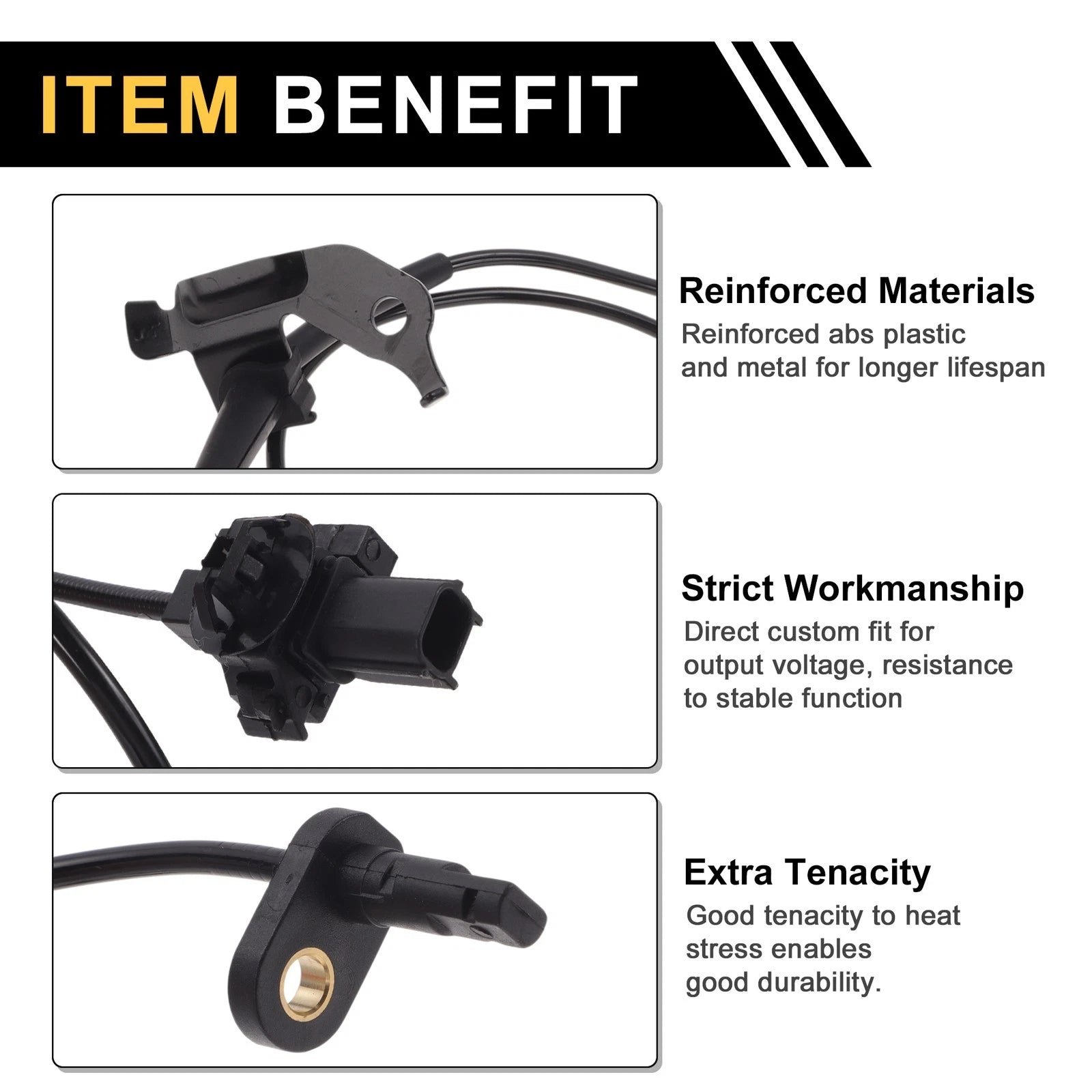 ABS Wheel Speed Sensor No. 57450T4NH03 for Honda Jade (2015–2020)