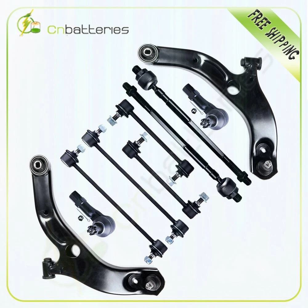 10pc Front Lower Steering Tie Rod End for Mazda Protege (2001–2003)