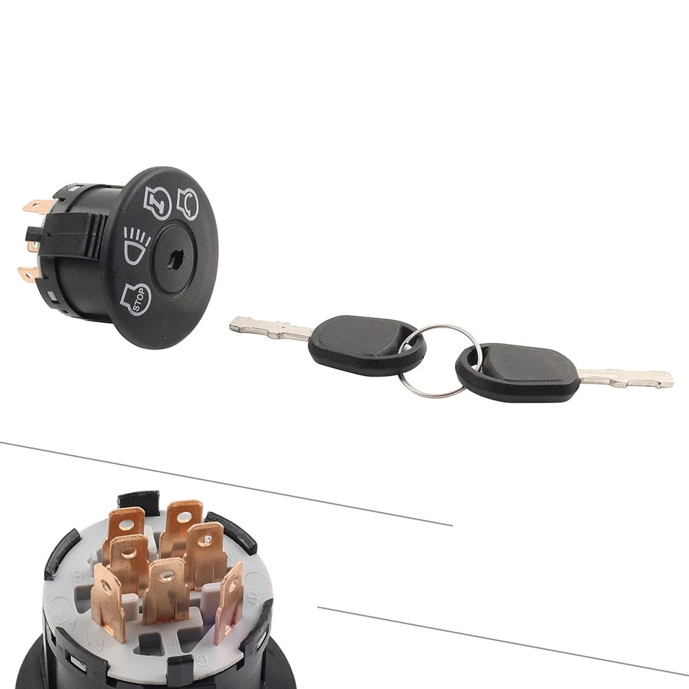 Ignition Switch w/ Key for AYP Sears Craftsman Roper Lawn Mower (175566)