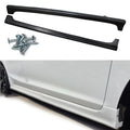 M-style Side Skirts Rocker Panels for Honda Civic 9th 2012–2015 (ABS)