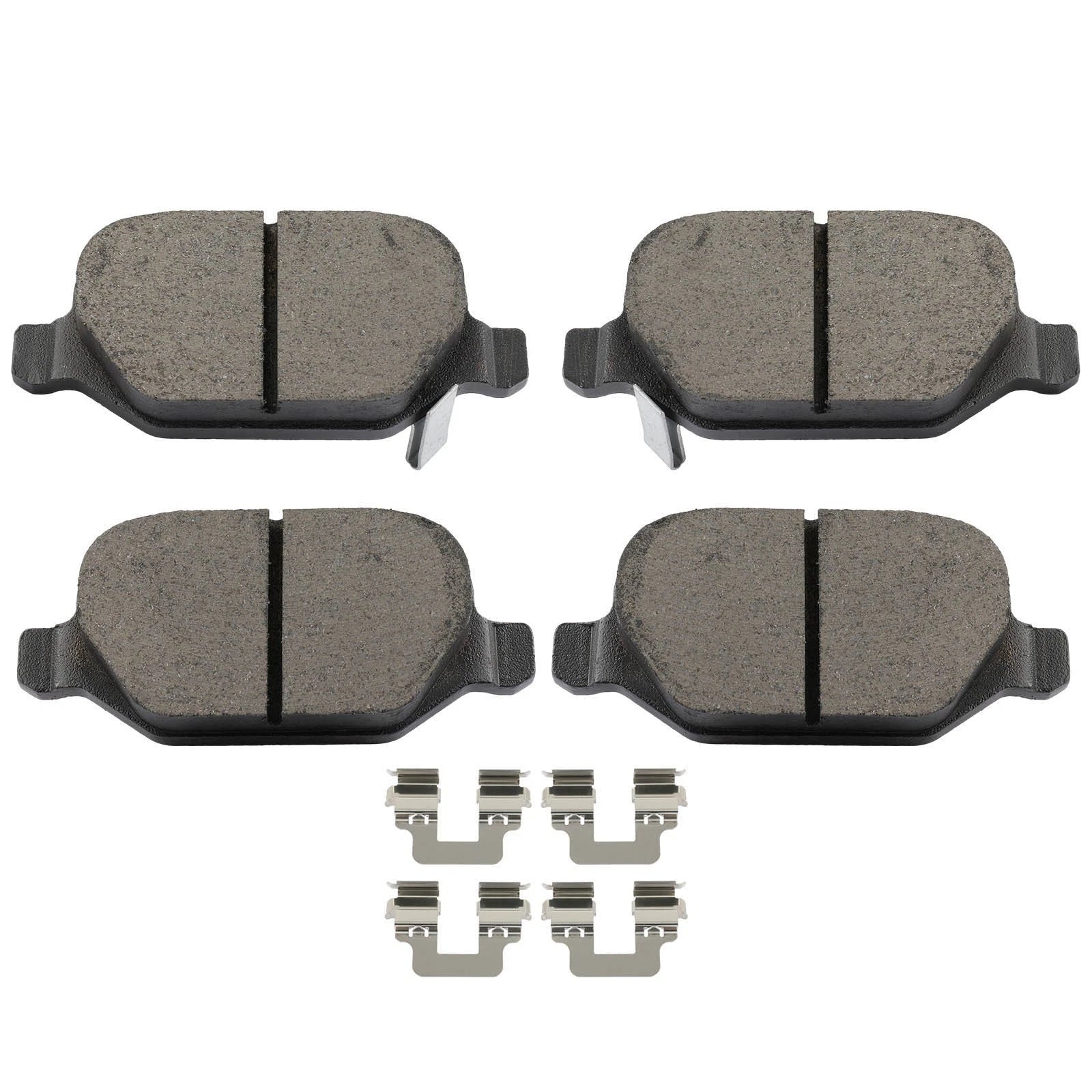 Rear Brake Pads Kit for Fiat 500 (2012–2019) Abarth Lounge Cabrio