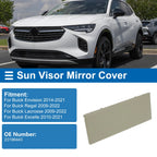 Sun Visor Mirror Cover for Buick Envision (2014–2021) No. 23196443 Beige