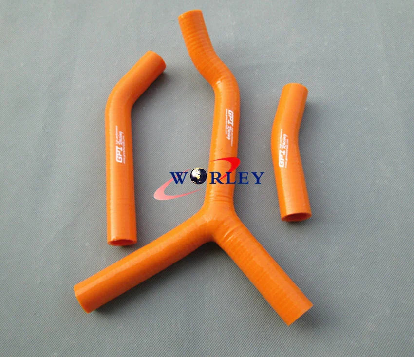 Silicone Radiator Hose for KTM 250SX 2003-2006 - Orange