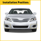 Fog Light Cover Set for Toyota Camry (2010-2011)