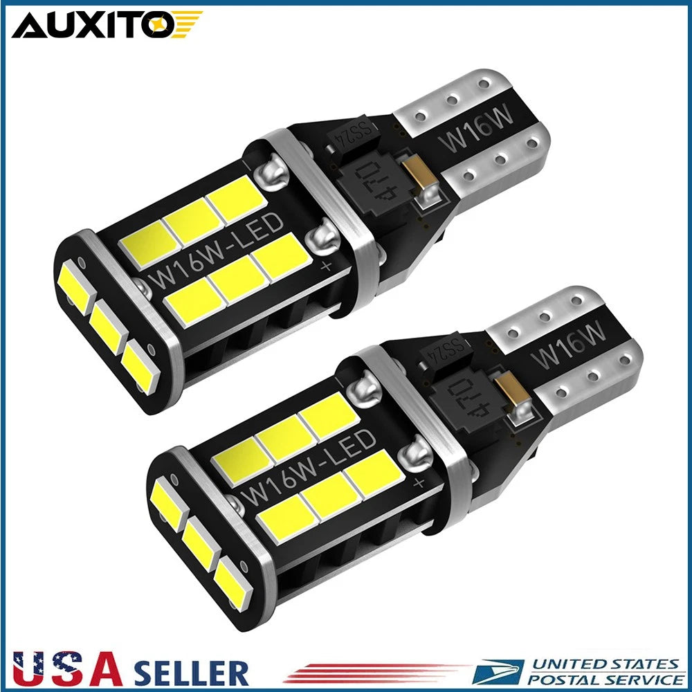 LED Backup Reverse Light Bulbs 921 912 T15 for Universal Vehicles (2010–2023)