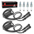Ignition Coil Pack & Spark Plug for Honda V65 Magna 1100 (1983-1986)