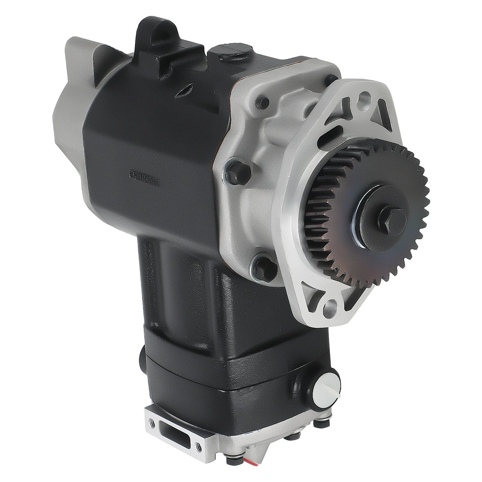 Aluminum Air Brake Compressor Assy for Cummins 6CT 8.3L (3558006, 3558006X)