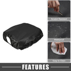 Center Console Cover Pad for Dodge Ram 1500 2009-2018 Carbon Fiber Black