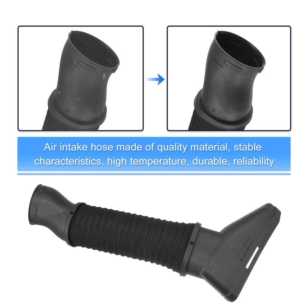 Air Intake Hose Tube for Mercedes-Benz S550 S63 (2014–2017) Plastic Rubber