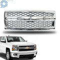 Front Bumper Honeycomb Grille for Chevrolet Silverado 1500 (2014–2015)