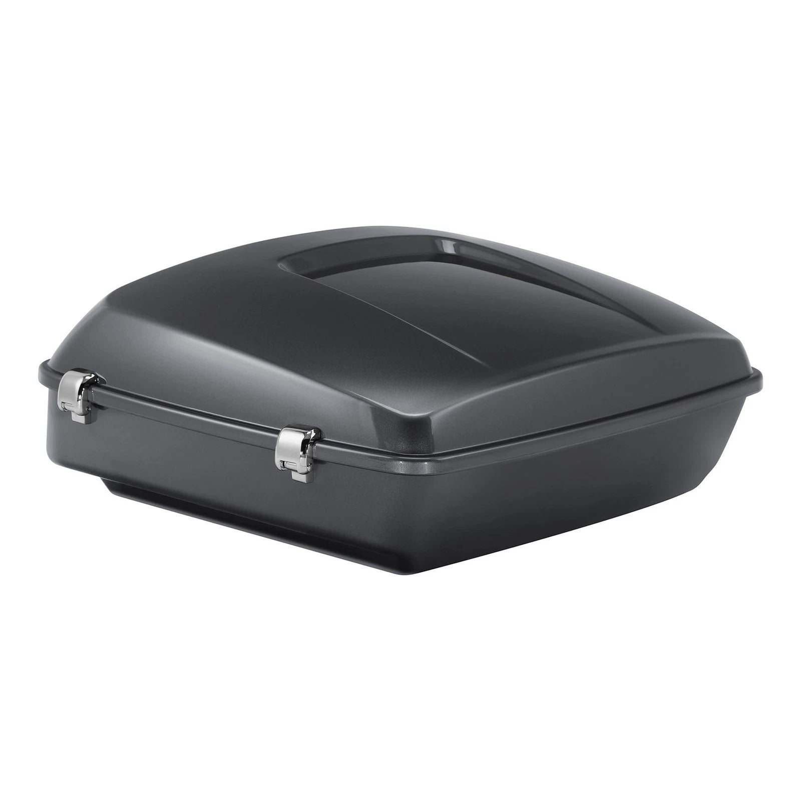 Chopped Trunk for Harley Touring Street Glide (2014–2025) Gauntlet Gray Metallic