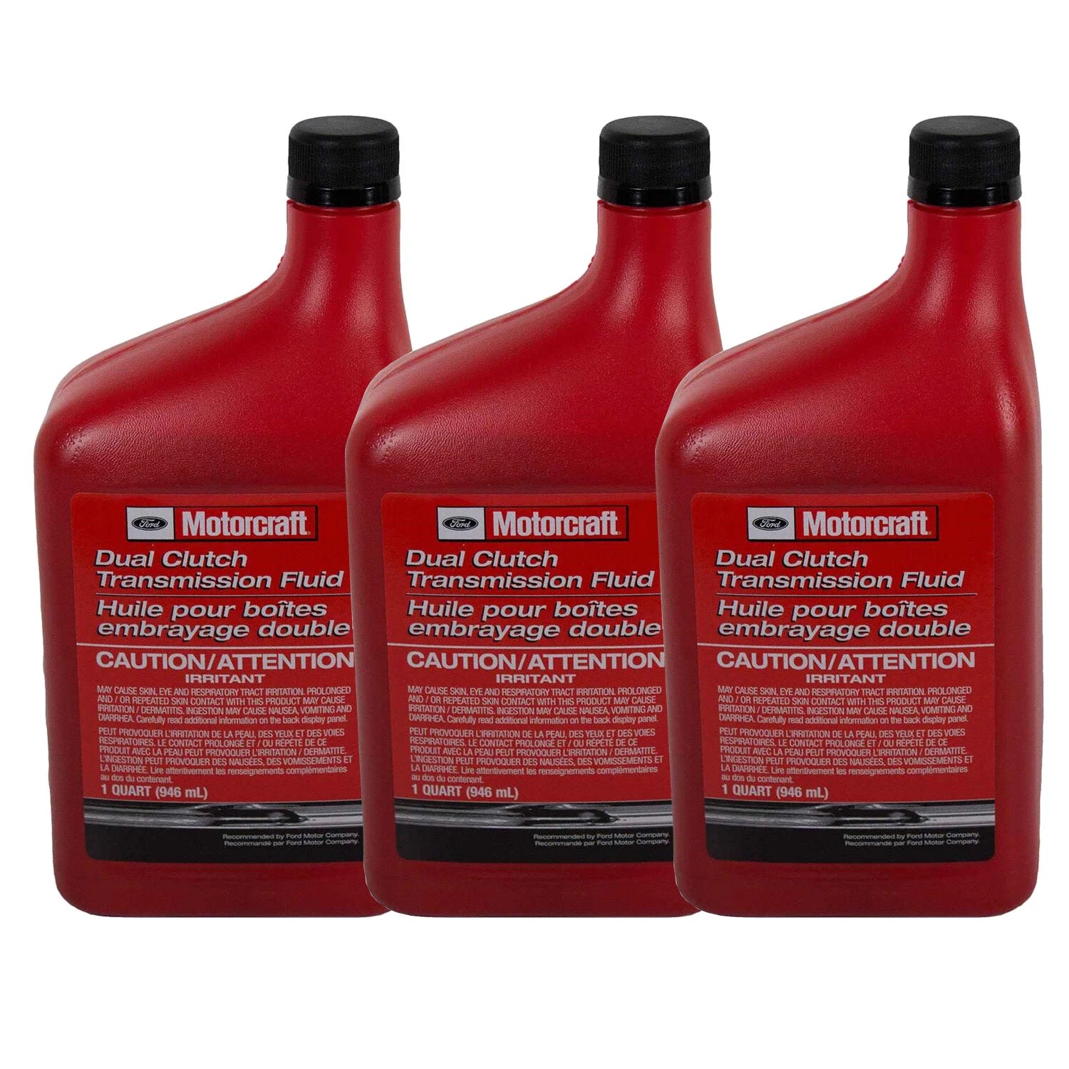 Motorcraft XT11QDC Dual Clutch Transmission Fluid 3 Quart for Focus Fiesta (2011–2019)