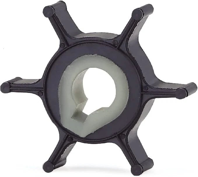 Water Pump Impeller for Mercury 2 Stroke 2 HP 2A 2B Outboard (47-80395M, 18-3072)