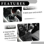 6 Speed Gear Shift Knob with Dust Cover for Audi A6 C6 4F (2004–2008)