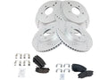 Front and Rear Brake Pad and Rotor Kit for Suzuki XL7 (2007–2009) PN467DJ