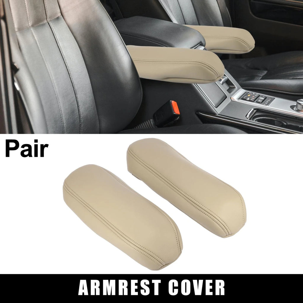 Pair Armrest Covers for Ford F-350 (1999–2006) Beige