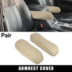 Pair Armrest Covers for Ford F-350 (1999–2006) Beige