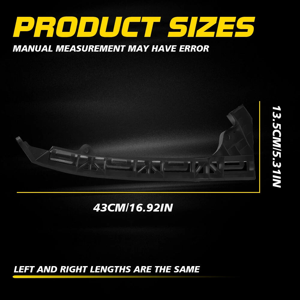 Set of 2 Front Bumper Brackets for Honda Fit (2009–2014)
