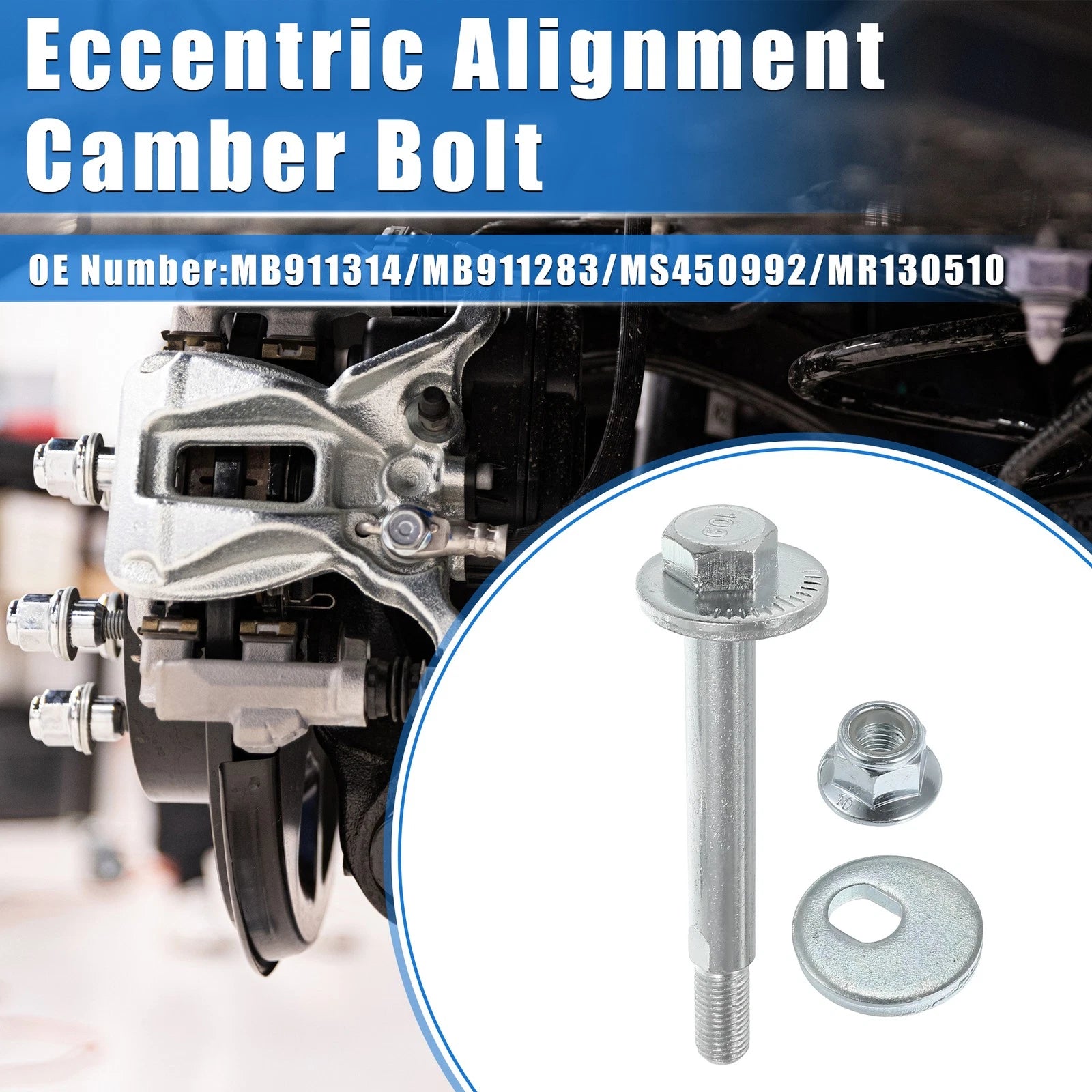 Eccentric Alignment Camber Bolt for Mitsubishi Galant (1992–2003) No.MB911314